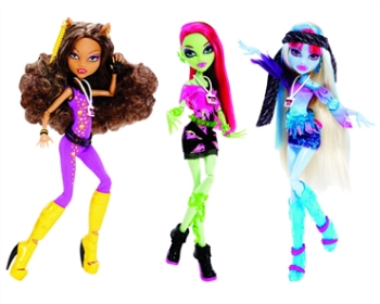 Куклы Mattel Monster High Музыкальный фестиваль